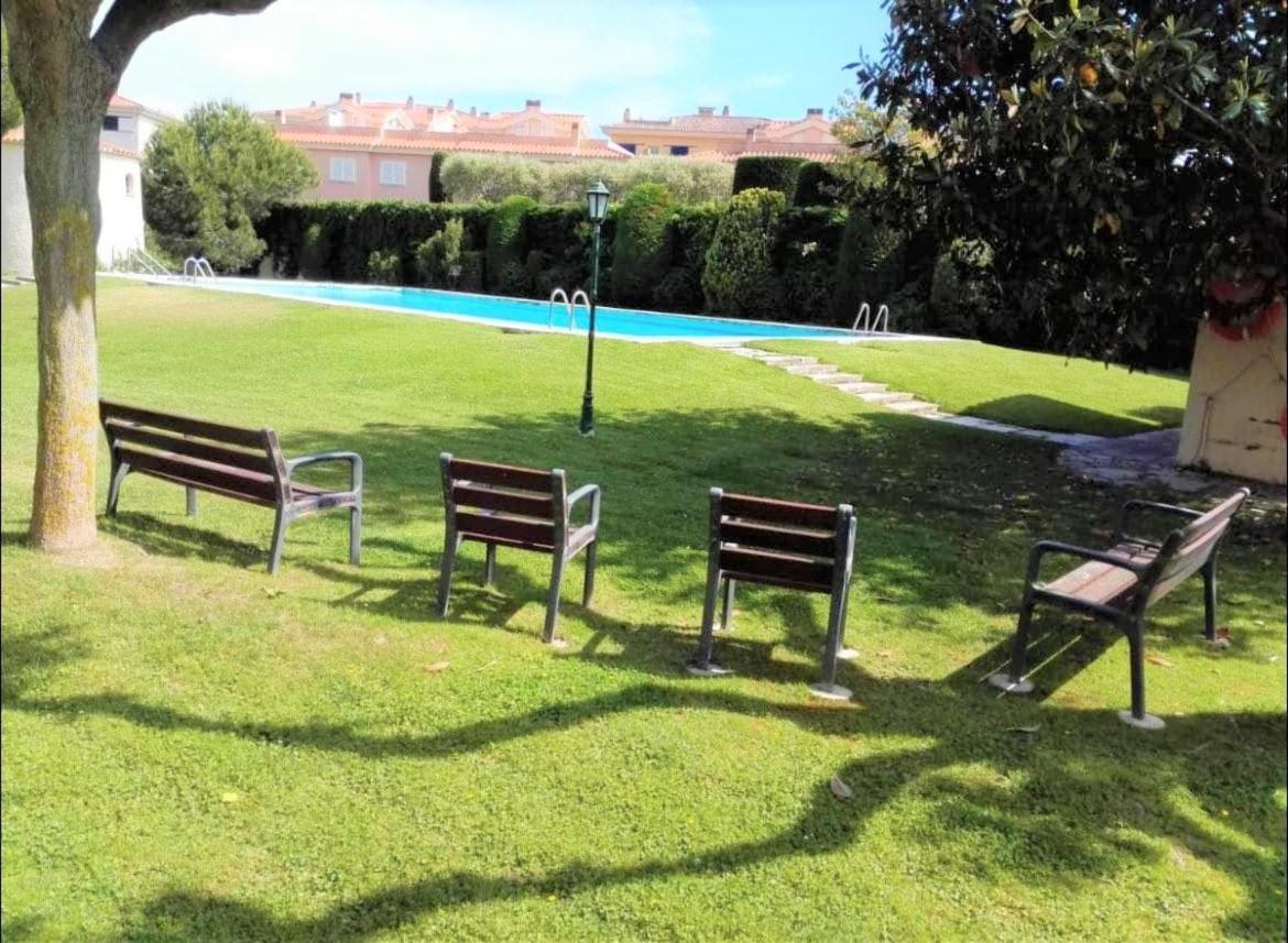 Apartamento En Platja Sant Pol S'Agaro Con Pisicina Y Jardin Сан-Фелиу-де-Гишольс Экстерьер фото